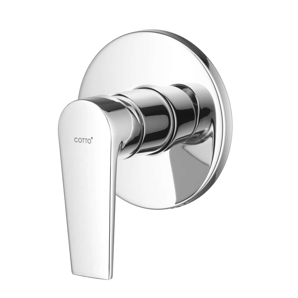 COTTO วาล์วเปิด-ปิดน้ำแบบก้านโยก ชนิดฝังผนัง รุ่น CT1162A