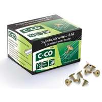 ตะปูเกลียวปลายแหลม ซี-โค่ 10 มม. (⅜") (500 ตัว/กล่อง)