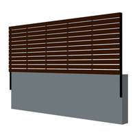 ชุดระบบระแนงไวนิล เอสซีจี รุ่น Value set สีโอ๊ค