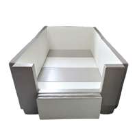 คอกกั้นเด็ก GEKO หนัง Silicone สีเทา-ขาว ขนาด 1.22x2.15 ม. (3.5 ฟุต)