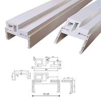 วงกบ WPC UNIX Sub H เปียก 80x200 สีขาว