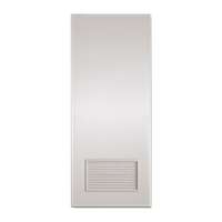 ประตู PVC UNIX สำหรับภายใน รุ่น Extra P2 70x200 สีเทา เจาะลูกบิด