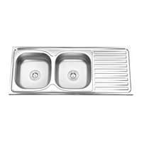 อ่างซิงค์ 2 หลุมที่พัก W12050A-S304 FIONA