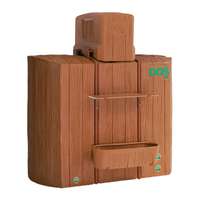 ถังเก็บน้ำบนดิน DOS 900 ลิตร Timbera Water Pac + ปั๊มน้ำ Hitachi WM-P150XX