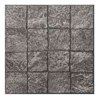 กระเบื้องคอนกรีตปูพื้น เอสซีจี รุ่นยูวีที (UVT) แบล็ก แกรนิต คอบ ขนาด 40x40x3.5 ซม.