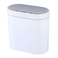 ถังขยะเซ็นเซอร์กันน้ำ ANYHOME รุ่น 6711-W สีขาว ขนาด 8 ลิตร 