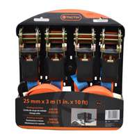 สายรัดอเนกประสงค์ ขนาด 25 mm x 3 m 250kg รุ่น 376024 TACTIX ยาว 3 เมตร (4 ชิ้น)