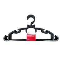 ไม้แขวนเสื้อ 4181 แพค 10 สีดำ