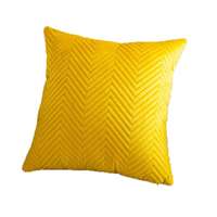 หมอนอิง HOME CHOICE รุ่น Daisy  สีเหลือง ขนาด 45x45x15 ซม.