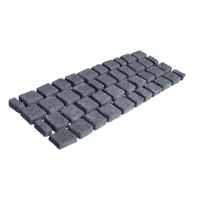 กระเบื้องปูพื้น คาร์เพทสี่เหลี่ยม 38X92X3.5 ดำเทา SCG