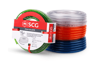 สายยางแฟนซีพีวีซี เอสซีจี ใส 5/8นิ้ว (15 ม.)