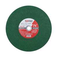 ใบตัดFastCut 14" เขียว หนา 2.8mm TOPPRO (25 ชิ้น)