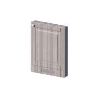 บานถังแก๊สเปิดขวา รุ่น ALICE V2 50x70 ซม. สี Unique Oak