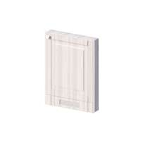 บานถังแก๊สเปิดขวา รุ่น ALICE 50x70 ซม. สี Smoky Ash