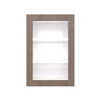 ตู้แขวนบานกระจกเปิดขวา ขนาด 40x60 cm รุ่น MATTE_W4060G_R_RW