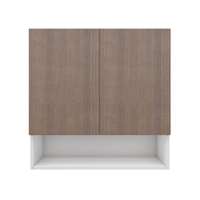 ตู้แขวนบานเปิดคู่ช่องโล่ง ขนาด 80x80 cm รุ่น MATTE_W8080MA_RW