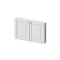 บานคู่ใต้เตา รุ่น ALICE V2 80x50 ซม. สี White