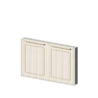 บานคู่ใต้เตา รุ่น KYLIE V2 80x50 ซม. สี Smoky Ash