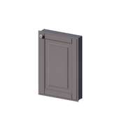 บานซิงค์เดี่ยวเปิดขวา รุ่น ALICE V2 40x60 ซม. สี Titanium Grey