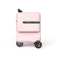 กระเป๋าเดินทางไฟฟ้านั่งขับได้ Airwheel รุ่น SE3MiniT สีชมพู