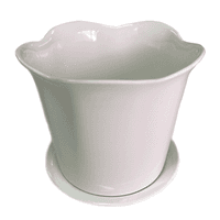 กระถางต้นไม้มินิมอล Plant Me สี White