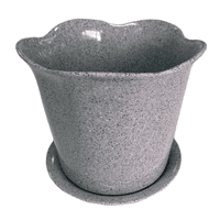 กระถางต้นไม้มินิมอล Plant Me สี Gray granite