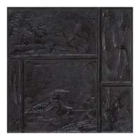 กระเบื้องคอนกรีตปูพื้น เอสซีจี รุ่นแสตมป์ เพฟ ลายเอเธนส์ สีดำ ขนาด 40x40x3.5 ซม.