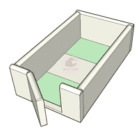 คอกกั้นเด็กRestar รุ่นOriginal (Plus)  ขนาด 3.5 ฟุต+ประตู