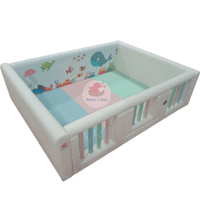 คอกกั้นเด็ก Restar  รุ่น Bar Plus ขนาด5ฟุต+ประตู