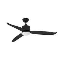 พัดลมเพดานใบพัดพลาสติก มีไฟ LED 18W รุ่น SEABIRD OD 54นิ้ว สีขาว พร้อมรีโมท