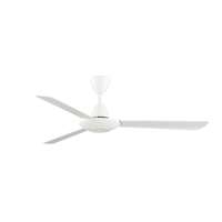 พัดลมเพดานใบพัดพลาสติก รุ่น LA NEW 56นิ้ว สีขาว พร้อมสวิทซ์ผนัง 4 สปีด