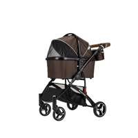 รถเข็นสำหรับสัตว์เลี้ยง Petology - Piccolocane รุ่น CARINO สีน้ำตาล