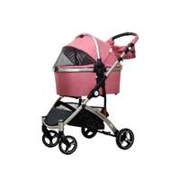 รถเข็นสำหรับสัตว์เลี้ยง Petology - Piccolocane รุ่น CARINO สีชมพู