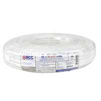 สายไฟ VAF-G BCC ขนาด 2x2.5/2.5 ตร.มม. 100 ม. สีขาว