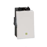 สวิตช์ 1 ทาง SCHNEIDER F50M1.5 ขนาด 1 ช่อง สีขาว