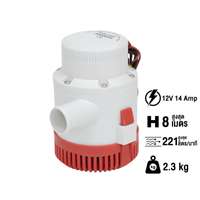 ปั๊มแช่โซล่า ดูดน้ำดี SEAFLO รุ่น 3000GPH ท่อ 32 มิล ขนาด 12 โวลล์