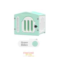 บ้านสัตว์เลี้ยง Hosttail รุ่นเจแปน size S สีเขียวขาว