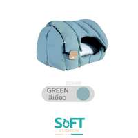 ที่นอนสำหรับสัตว์เลี้ยง Hosttail รุ่น soft cushion สีเขียว