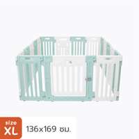 คอกสุนัข Hosttail รุ่น Pethome XL เขียว ขาว