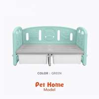 เตียงนอนสัตว์ Hosttail รุ่นเพ็ทโฮม สีเขียว