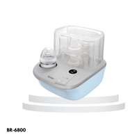 เครื่องนึ่งขวดนมและอบแห้ง 4 โหมด Babier รุ่น BR-6800 [ช่องอุ่นนมแบบตั้งอุณหภูมิ]