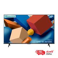 UHD LED Hisense 4K, VIDAA รุ่น 43A6100K ขนาด 43 นิ้ว