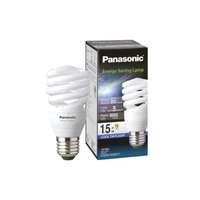 หลอดไฟเกลียว Panasonic ขั้ว E27 Day Light15W [แพ็ค 6 สุดคุ้ม]