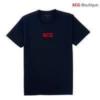 เสื้อยืด ZERO WASTE  SCG สีดำ 2XL ช