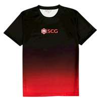 เสื้อกีฬา SCG Ombre print Fade Red XL 44