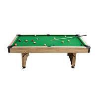 โต๊ะพูล Pool Billiard Table พับได้ รุ่น V.11 ขนาด 8 ฟุต สักหลากสีเขียว