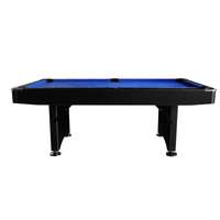 โต๊ะพูล Pool Billiard Tableพับได้ รุ่น V.13 ขนาด 7 ฟุต สักหลาดสีน้ำเงิน