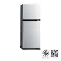 ตู้เย็น 2 ประตู ชั้นวางกระจกนิรภัย MITSUBISHI ขนาด 208 ลิตร 7.3 คิว รุ่น MR-FV22T สีซิลเวอร์