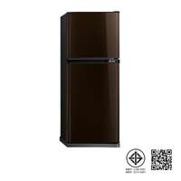 ตู้เย็น 2 ประตู ชั้นวางกระจกนิรภัย MITSUBISHI ขนาด 208 ลิตร 7.3 คิว รุ่น MR-FV22T สีน้ำตาล