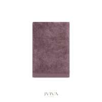 Jviva ผ้าขนหนูใยไผ่ 100% เช็ดผม (15x30นิ้ว) สีม่วง Purple Passion